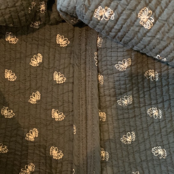 TOCCA size 6 lightweight black mandarin collar silk jacket / blazer - Picture 6 of 8